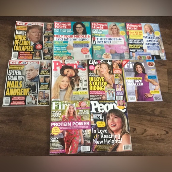 💕😻 BRAND NEW TAYLOR SWIFT 10 New magazines JUST FOR YOU PEOPLE WOMEN’S WORLD - Picture 11 of 17